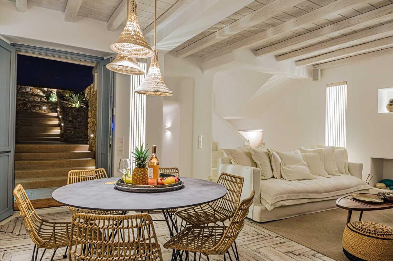 Villa Iakinthos By Mykonian Kazarte Mykonos Town Экстерьер фото